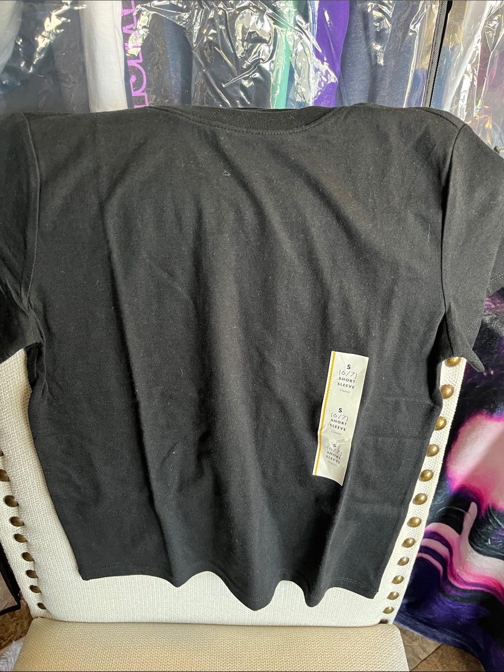 Cat & Jack Black Short Sleeve Women's Tee